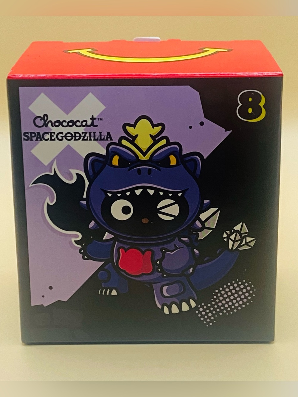 2026 McDonald’s Hello Kitty x Godzilla #8 Chococat Spacegodzilla